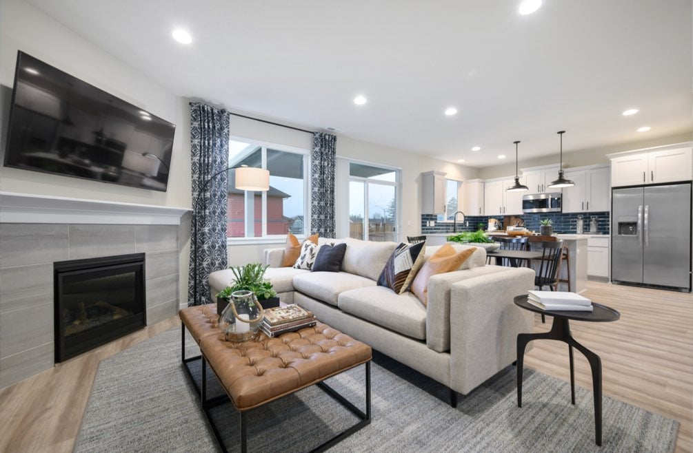 3-Great room with beautiful furnishings and natural light