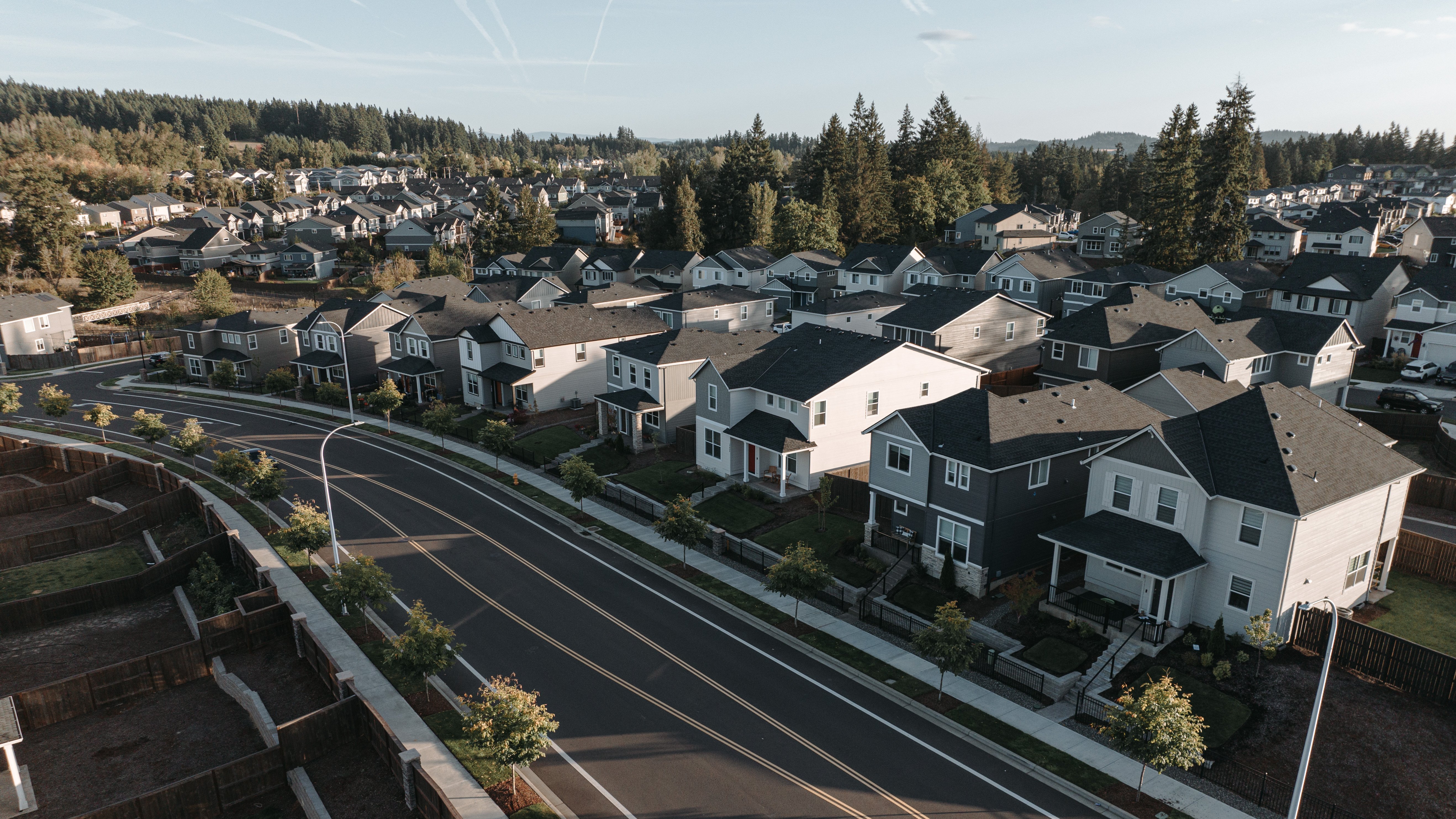Holt Homes community streetscape